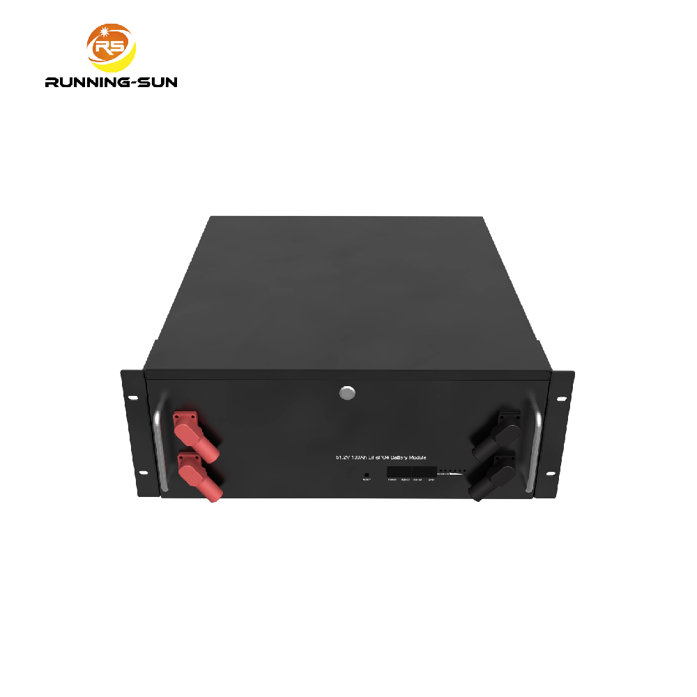 51.2V 100AH 5kwh 5.12KWH Solar Rack Mounted Lithium Battery For Home Solar System