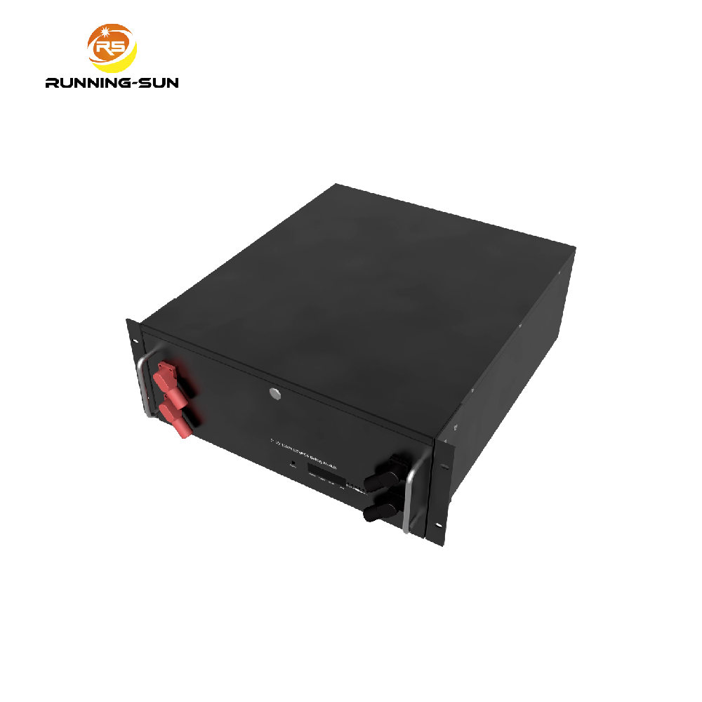 9.6kwh Rack Mount LiFePO4 Lithium Iron Phosphate Pack 48V 200ah Solar Energy Storage Battery with Safety