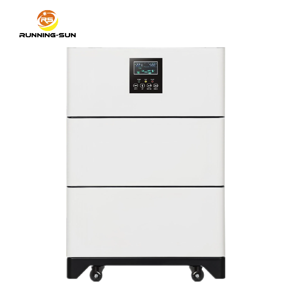 All-in-One 10.24kwh Rechargeable LiFePO4 Lithium Ion Battery 5KW 6KW Solar Inverter Home Use Ess Energy Storage System for Power Bank