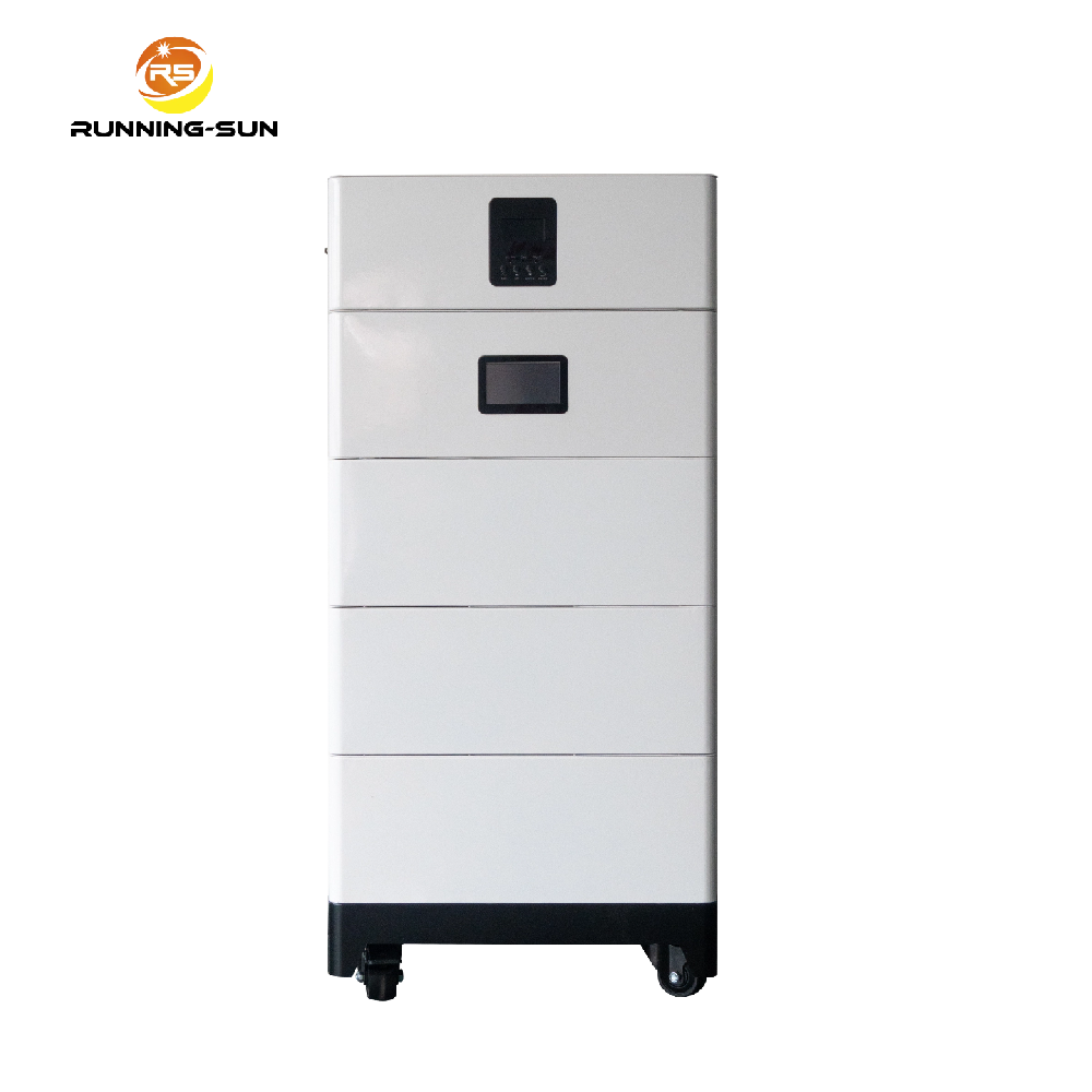 Vertical Stacking Wall Mount 6kw 5KW 10KW Inverter 5KWH 10kwh 15KWH 20KWH 30KWH LiFePO4 Battery All in One Solar Power System Ess