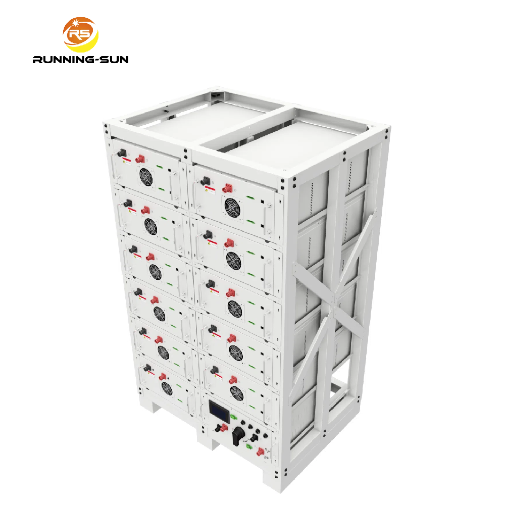 RS High Voltage Battery Cabinet Lithium Battery 51.2V 100AH ​​280 Modules 30KWH 50KWH 100KWH 215KWH 157KWH System